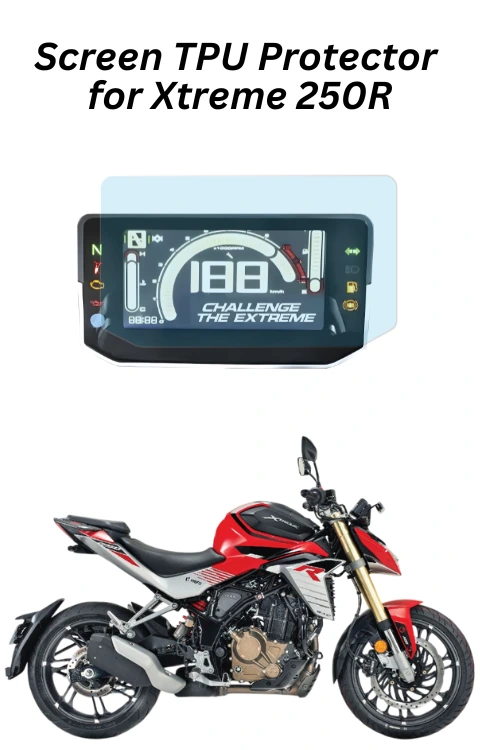 Screen Protector For Xtreme 250R | TPU(Thermoplastic Polyurethane), Pack Of 1